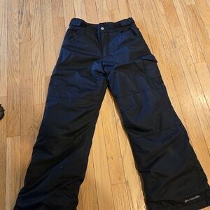 Unisex Columbia Black Snow Pants Medium 8/10
